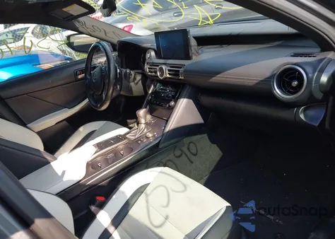 2021 Lexus Is 350 F Sport z USA, uszkodzony, nr VIN JTHGZ1E24M5022014